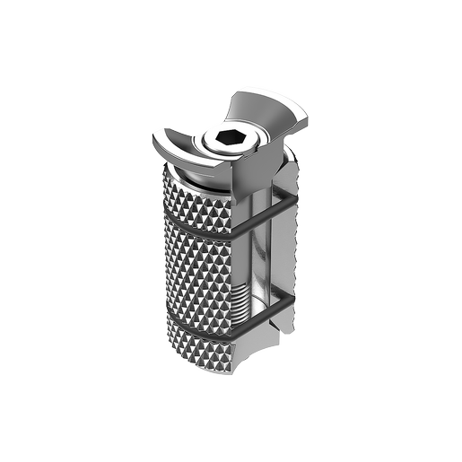 Étoile à vis avec guide-câble pour pivot de fourche acier et alu 24,0 - 25,4 mm