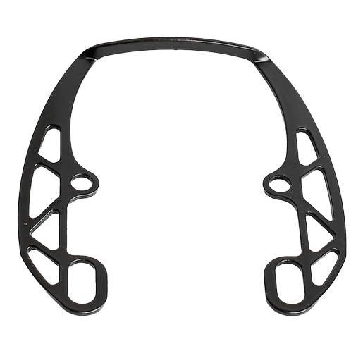 Platine de montage EVO2 XL (+15 mm) pour un frein, noire