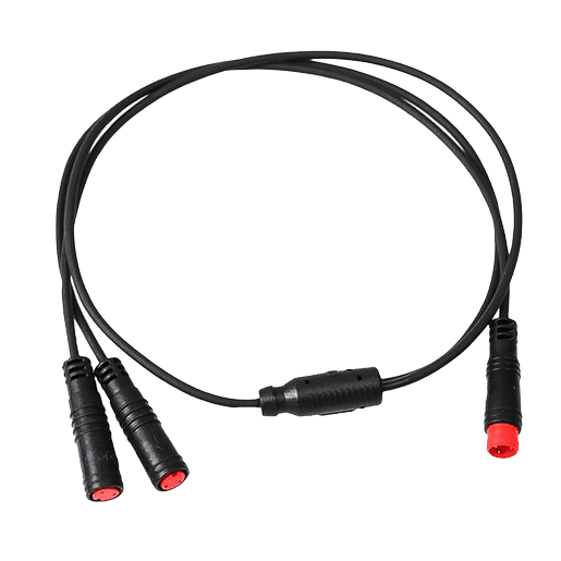 Câble en Y contact NC pour MTe/HSe, 2 prises Higo Mini B femelle et 1 mâle