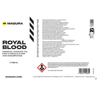 Huile minérale de frein Royal Blood 1000 ml (STD+EXP)