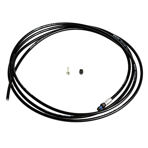Durite de frein Disctube, raccord M6 droit 0°, 2500 mm