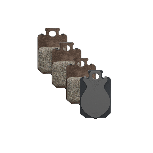 Plaquettes de frein MDP 8+ Black/Grey (1 jeu)
