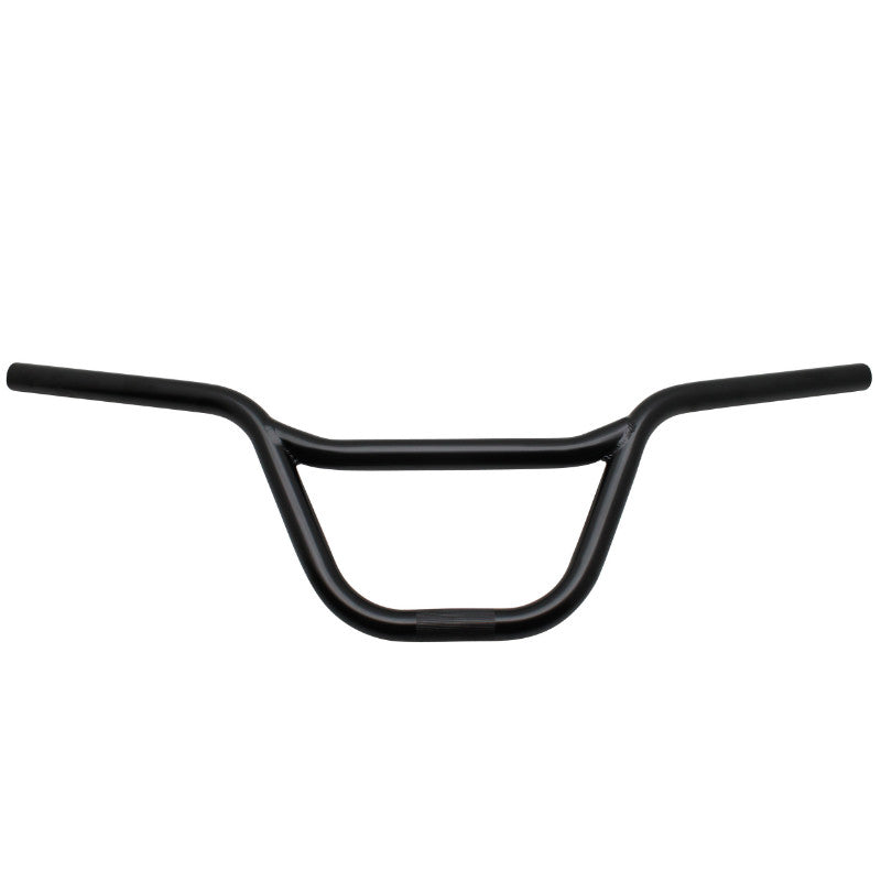 Cintre BMX Acier Noir Fixation Potence 22,2 mm Hauteur 190 mm Largeur 650 mm