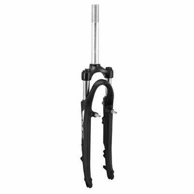 Fourche VTC 28 " Zoom Swift Alu Ressort Noir Deb. 45 mm Pivot (215-70 mm) Filete 1"1-8-28,6 - 25,4 Intérieur Compatible V-Brake-Disque Avec Fixation Pour Porte Bagage