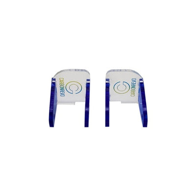 Carbonrevo Translucent Blue Front LED Cover - Pair - Dualtron RAPTOR/1/2/ULTRA