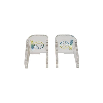 Carbonrevo Transparent Front LED Cover - Pair - Dualtron RAPTOR/1/2/ULTRA