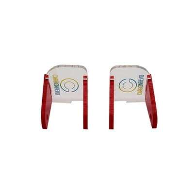 Carbon Revo Front LED Cover Red - 1 Pair - Dualtron RAPTOR/1/2/ULTRA