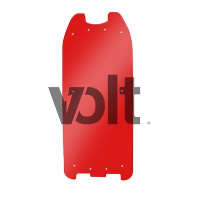Carbon Revo Deck Liner 3MM Translucent Red - Dualtron 2