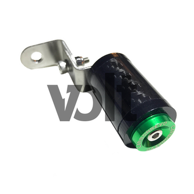 Carbon Revo Green Rear Light Mount - 1 Pair - Universal
