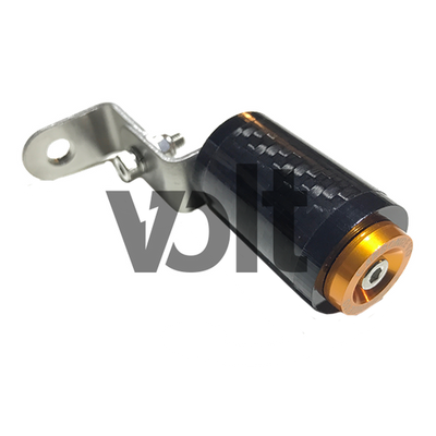 Carbon Revo Orange Rear Tail Light Mount - 1 Pair - Universal
