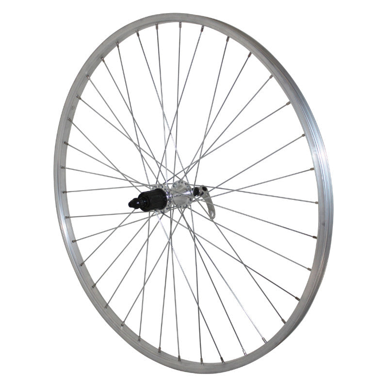 Roue VTC Disque - Patin Blocage 700 X 35 - 28" Alu Arrière Moyeu Qc300 Centerlock Cassette Shimano 11-10-9V 36 Rayons Ja
