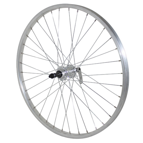 Roue VTT Patin Blocage 24" Alu Arrière Moyeu Alu Roue Libre 7-6V Jante 21C