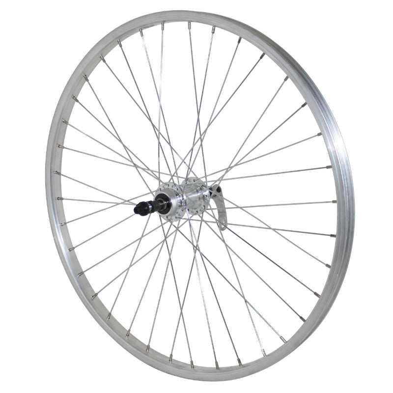 Roue VTT Patin Blocage 24" Alu Arrière Moyeu Alu Roue Libre 7-6V Jante 21C