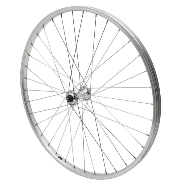 Roue VTT Patin Blocage 26" Alu Avant Moyeu Alu Jante 21C