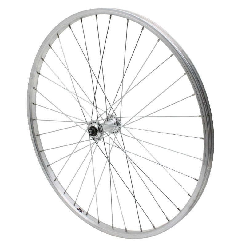 Roue VTT Patin Blocage 26" Alu Avant Moyeu Alu Jante 21C