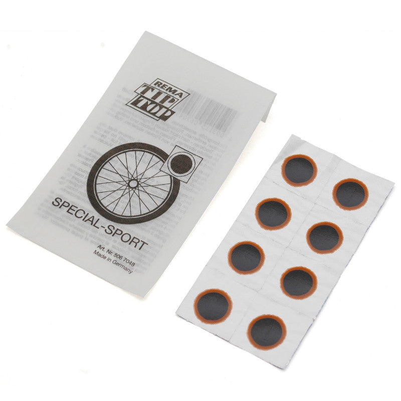 Rustine Chambre Tip Top F0 Rouge Ronde Diam 20 mm (Sachet De 8 Pieces) (506 7048)