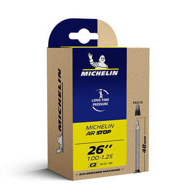 Chambre A Air Vélo 26 X 1.00-1.25 Michelin C2 Valve Presta 48 mm 135G (Offre Spéciale)