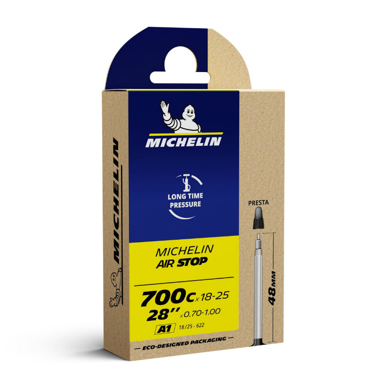 Chambre A Air Vélo 700 X 18-25 Michelin A1 Valve Presta 48 mm 95G