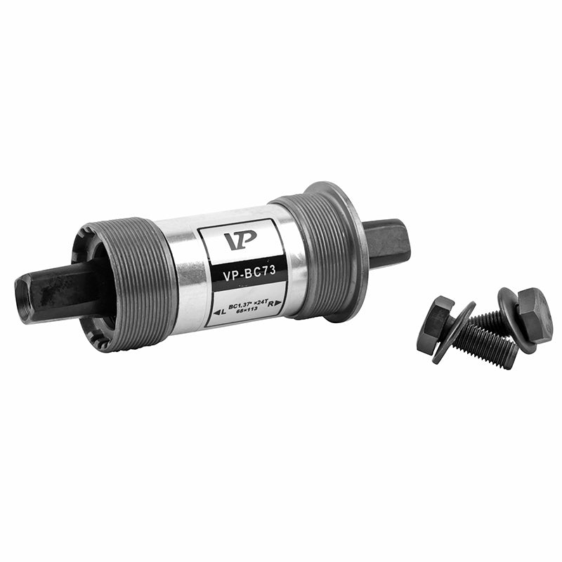 Boîtier Pédalier Newton Carré Alu A Roulement 113 mm (Boite De 68) Filetage Anglais - Bsc - 1,37X24