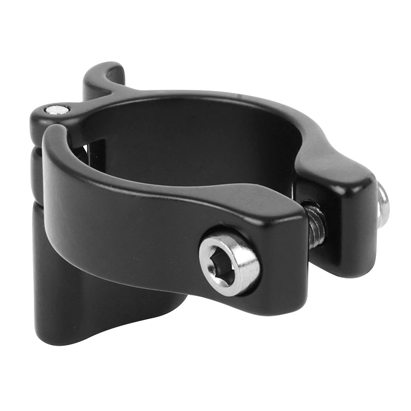 Collier Dérailleur Avant Braser Newton Alu Noir Diam 28,6 mm