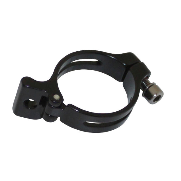 Collier Dérailleur Avant Braser P2R Alu Noir Diam. 34,9