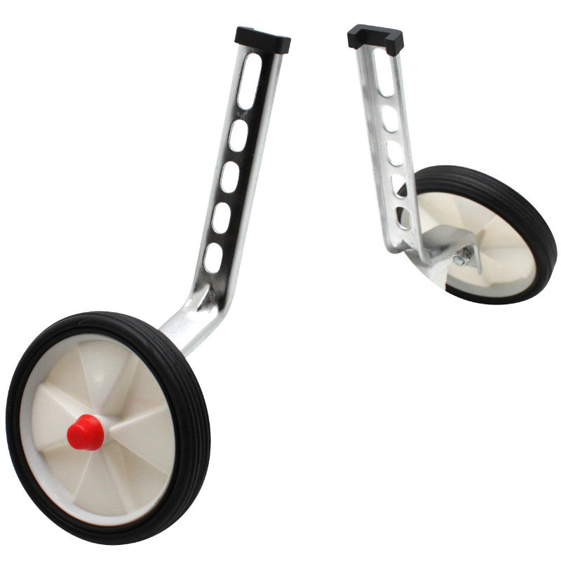 Stabilisateur Vélo Newton Roue Plastique Blanc 12-16" (Paire)