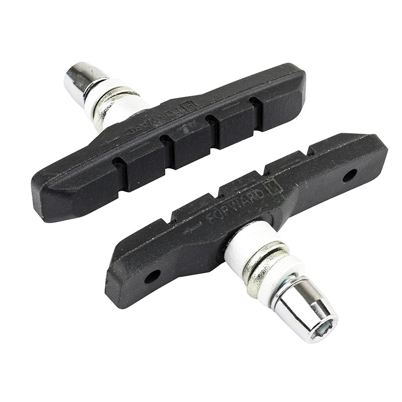 Porte Patin Frein VTT V-Brake A Vis Deporte Marwi 72 mm Noir (Paire Sur Carte)