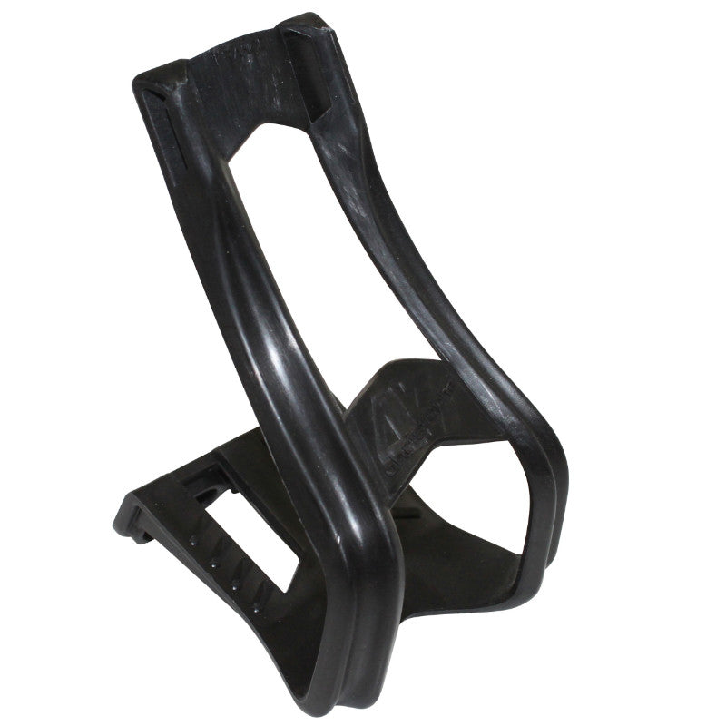 Cale Pied VTT Zefal Long Résine Noir L Pour Courroie (Paire)