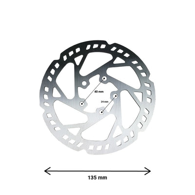 Brake disc 135mm 5-hole