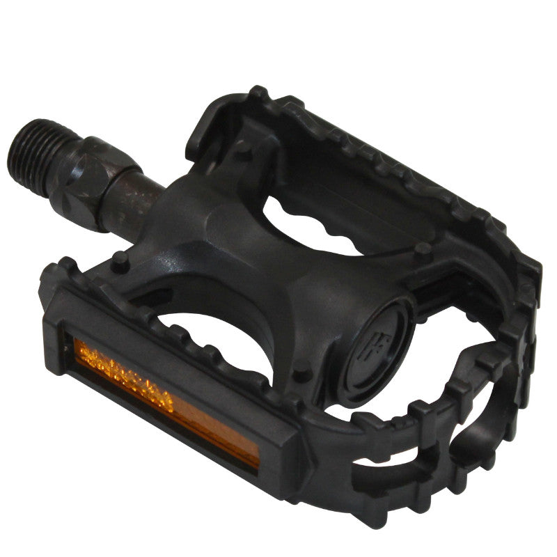 Pédale VTT Résine P2R Junior-Enfant Noir 9-16" (Paire)