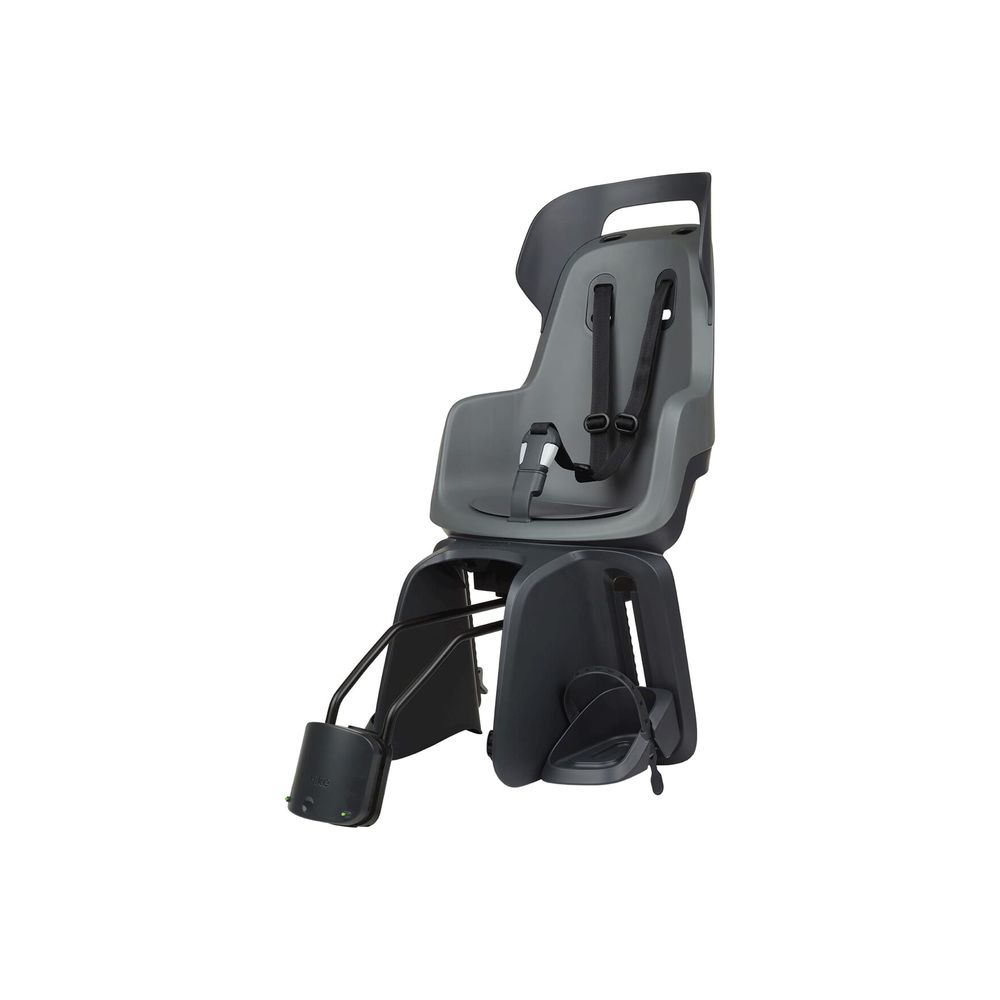 Siège arrière Bobike Go Maxi RS cadre gris macaron