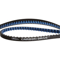 Courroie carbone Gates CDX Carbon Drive 125 dents noir/bleu