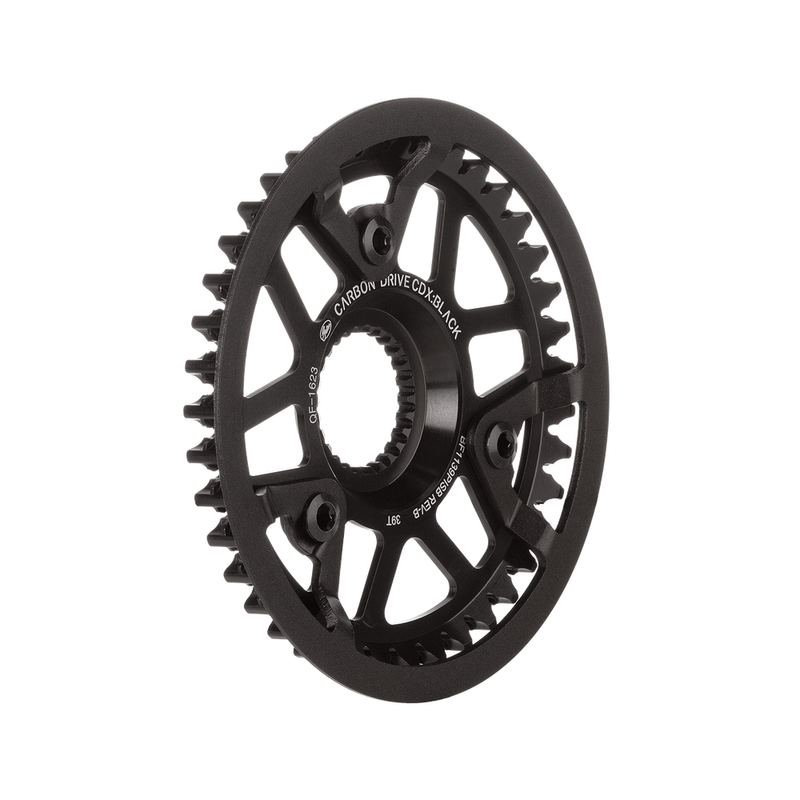 Gates CDX Fin Line pignon 39 dents Pinion noir