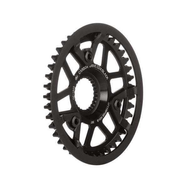 Gates CDX Fin Line pignon 39 dents Pinion noir