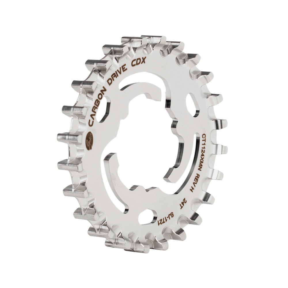 Pignon arrière Gates CDX 24T pour Alfine, Nexus, Sturmey