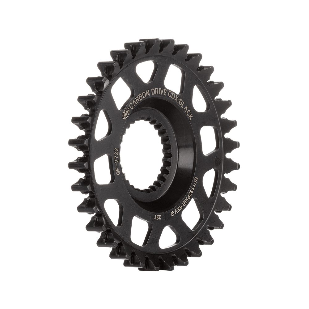 Gates CDX Fin Line pignon 32 dents Pinion noir