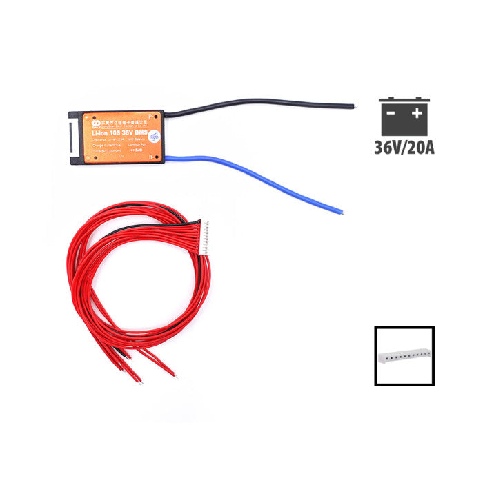 BMS Daly 36V 10S 20A