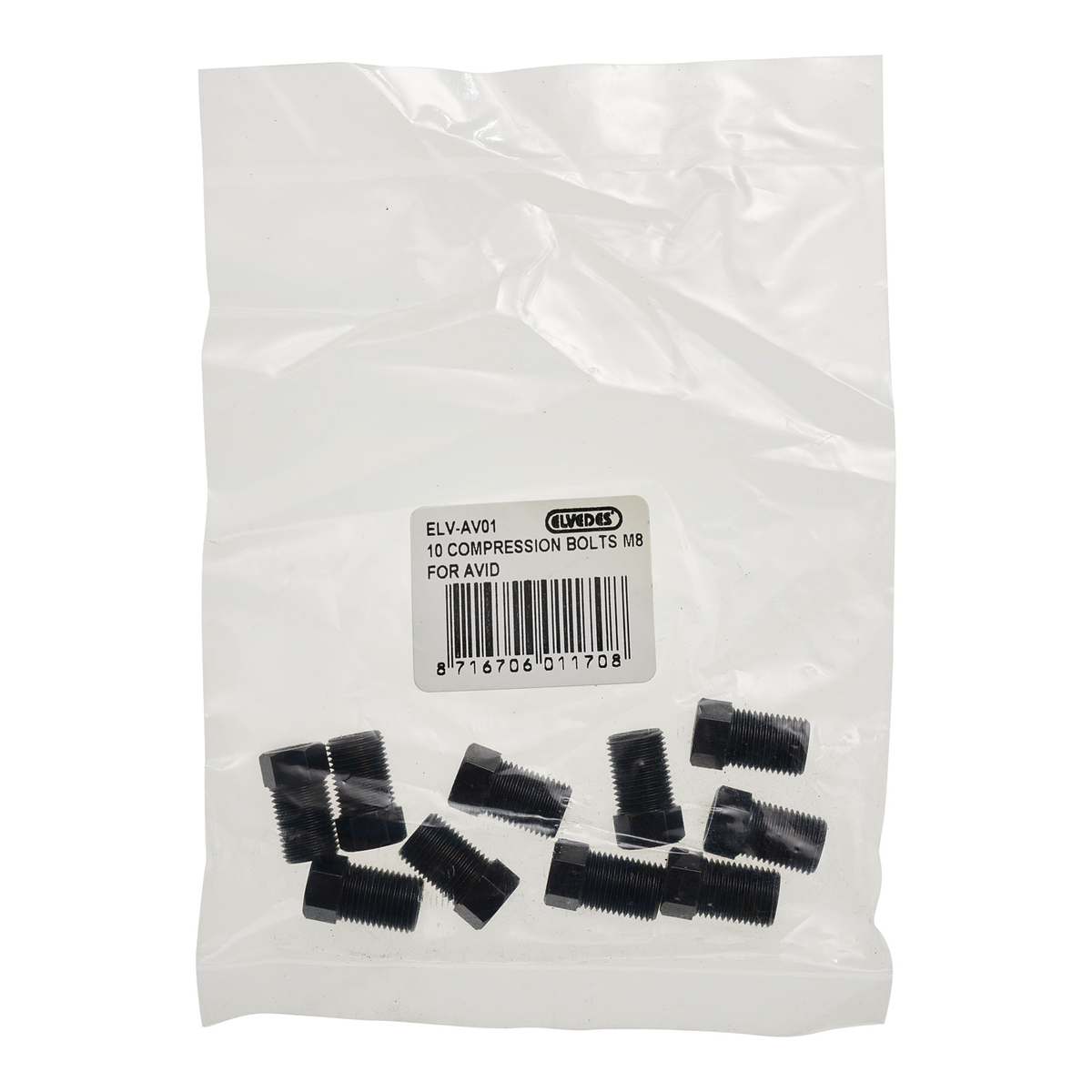 10x écrou de compression Elvedes pour Avid / SRAM durite
