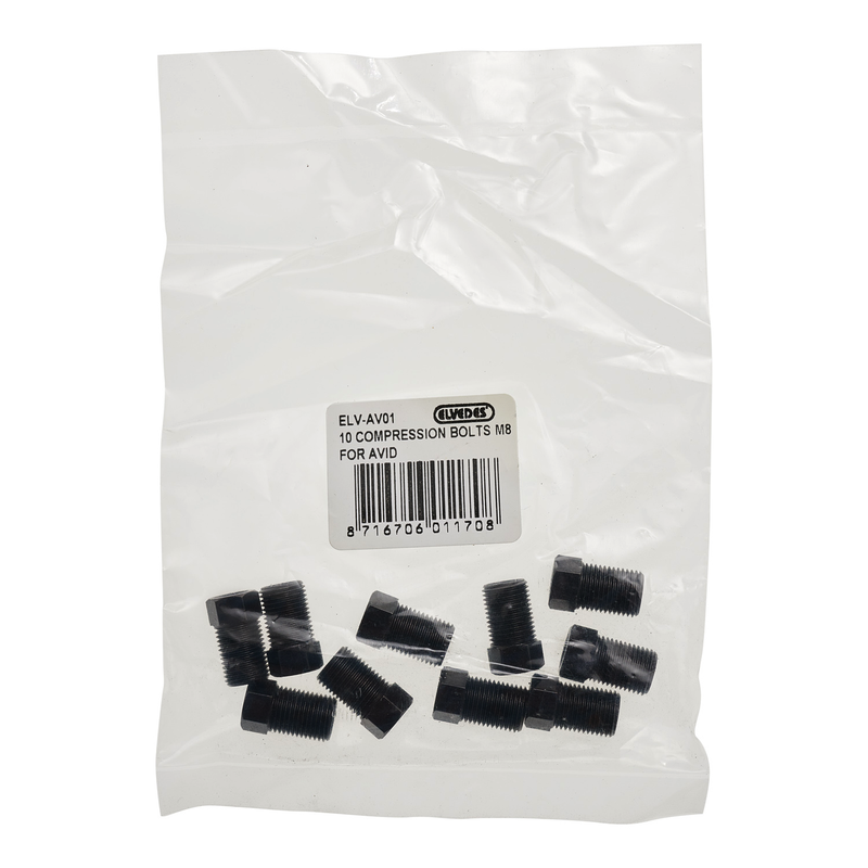 10x écrou de compression Elvedes pour Avid / SRAM durite