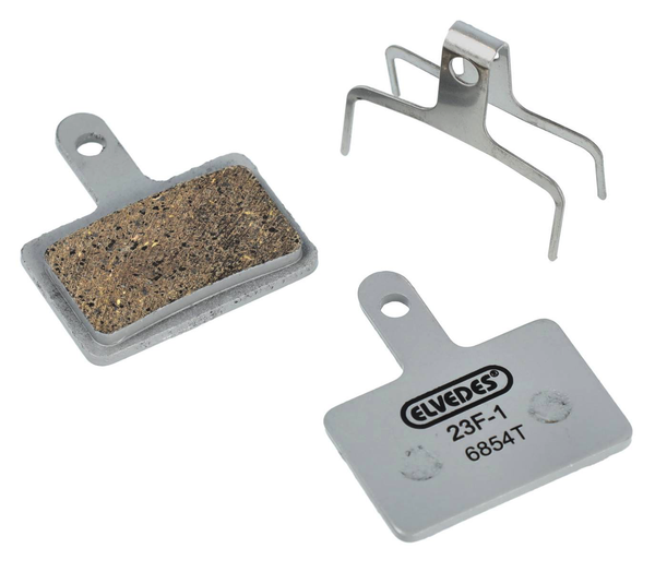 25 paires de plaquettes de frein résine Elvedes pour Shimano BR-M375, M415-M495, M515, M525