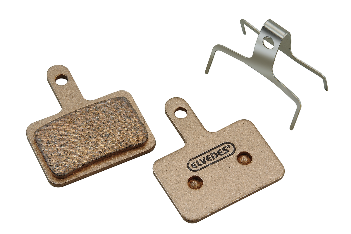 25 paires plaquettes de frein métalliques Elvedes pour Shimano BR-M375, M415-M495, M515