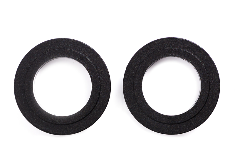 2x cache poussière alu Elvedes pour Shimano 24mm