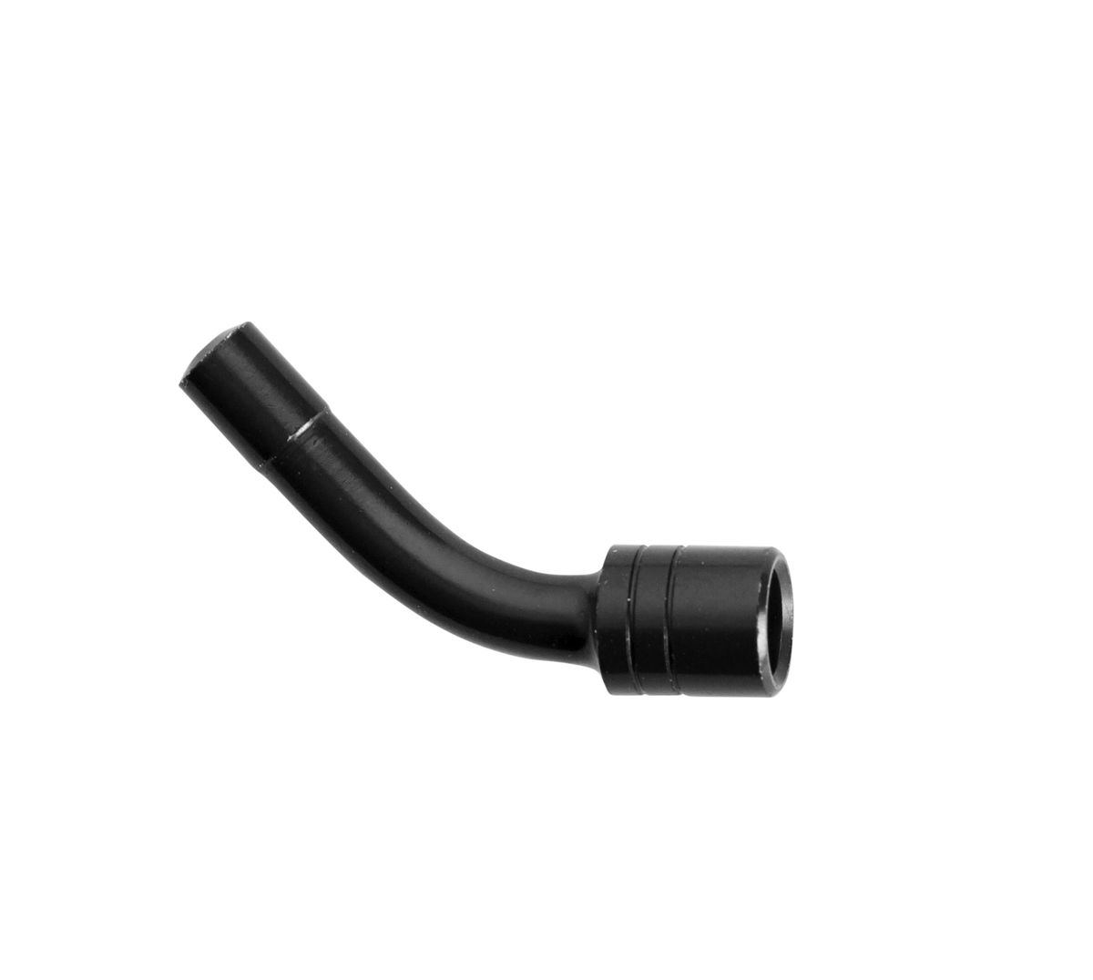 2x coudes 45° noir Elvedes