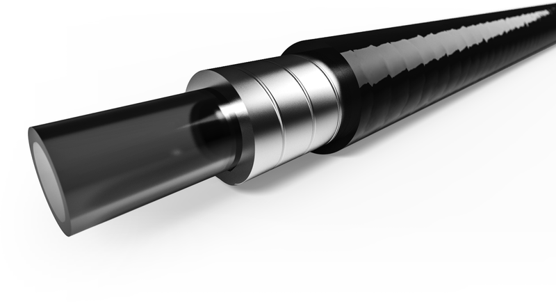 30m gaine transmission Elvedes Superflex Black liner Ø3,5mm pour câble 1,1mm Superflex
