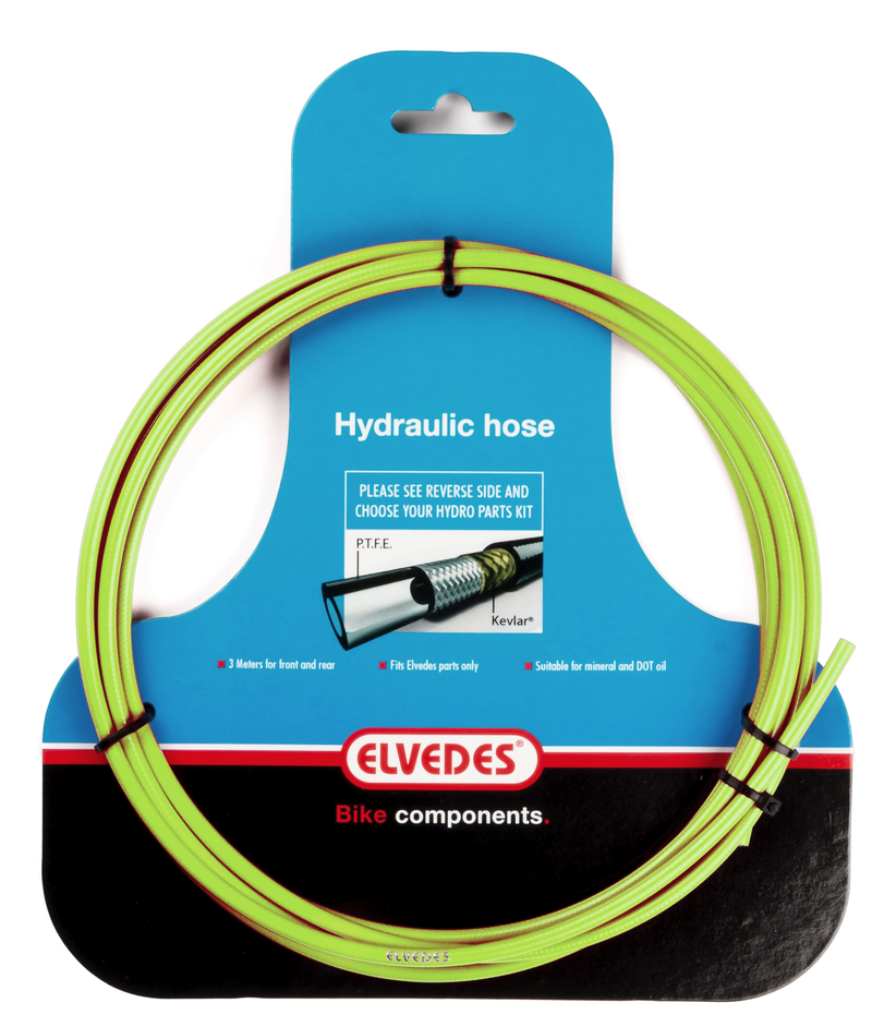 3m durite lime green spécifique Elvedes pour huile Mineral et DOT, Kevlar