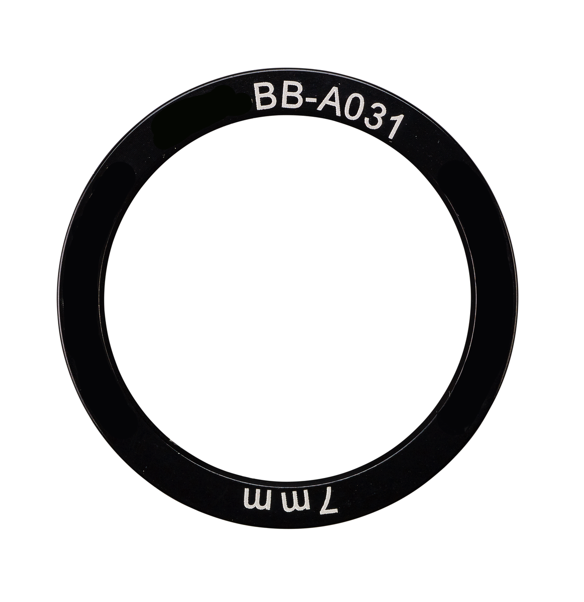 3x Spacer aluminium de boîtier de pédalier 38x30x7mm Elvedes