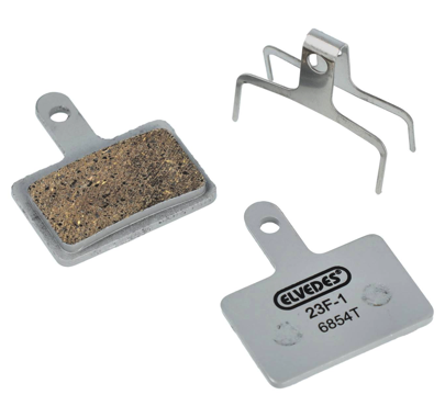 50 paires de plaquettes de frein résine Elvedes pour Shimano BR-M375, M415-M495, M515, M525