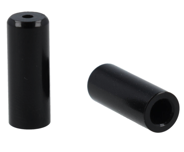 50x embout gaine Elvedes Ø 3,15 à Ø 5,7mm, aluminium CNC black
