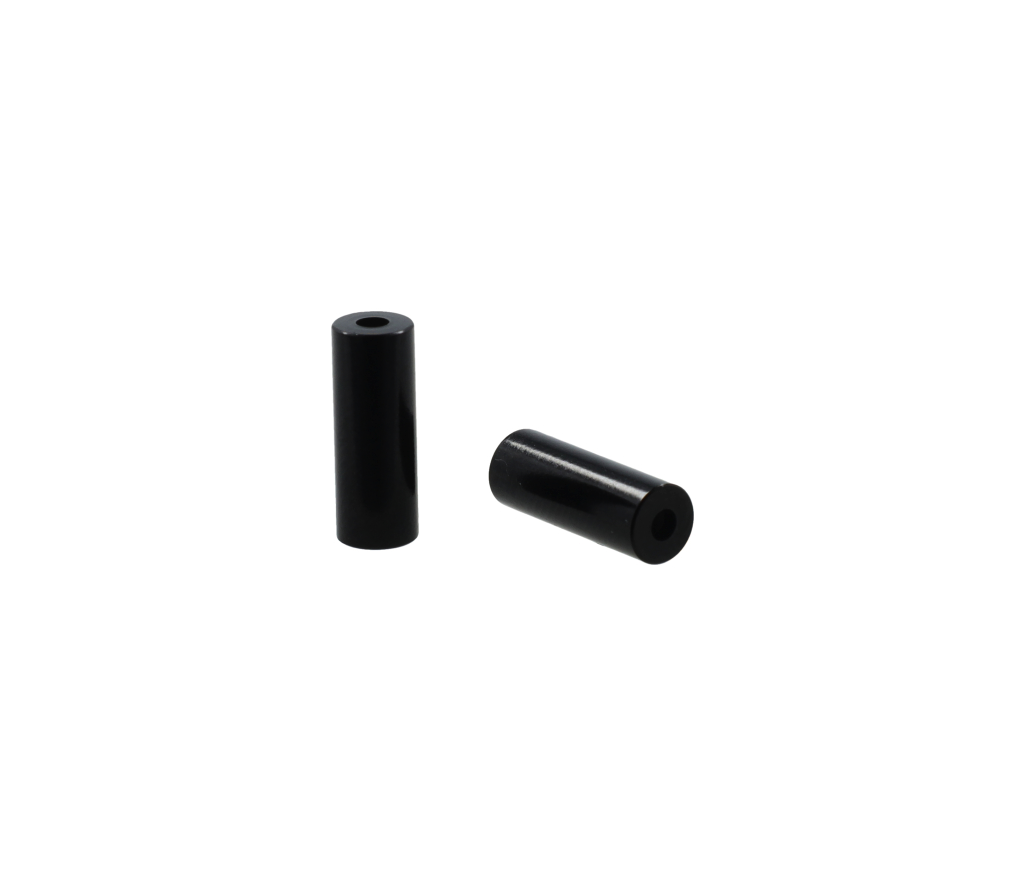 50x embout gaine Elvedes Ø 3,3 à Ø 4,05mm, aluminium CNC black