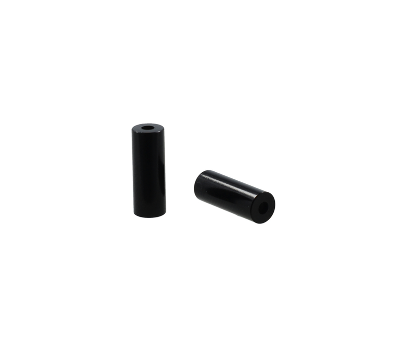 50x embout gaine Elvedes Ø 3,3 à Ø 4,05mm, aluminium CNC black